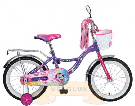 Велосипед Novatrack LITTLE GIRLZZ 16" 
