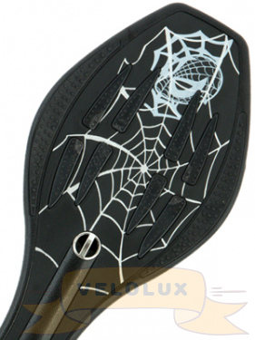 Двухколесный скейт Dragon Board Spiderman, черный 