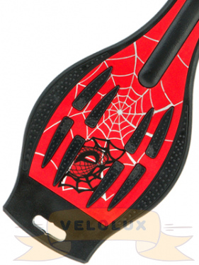  Двухколесный скейт Dragon Board Spiderman, красный 